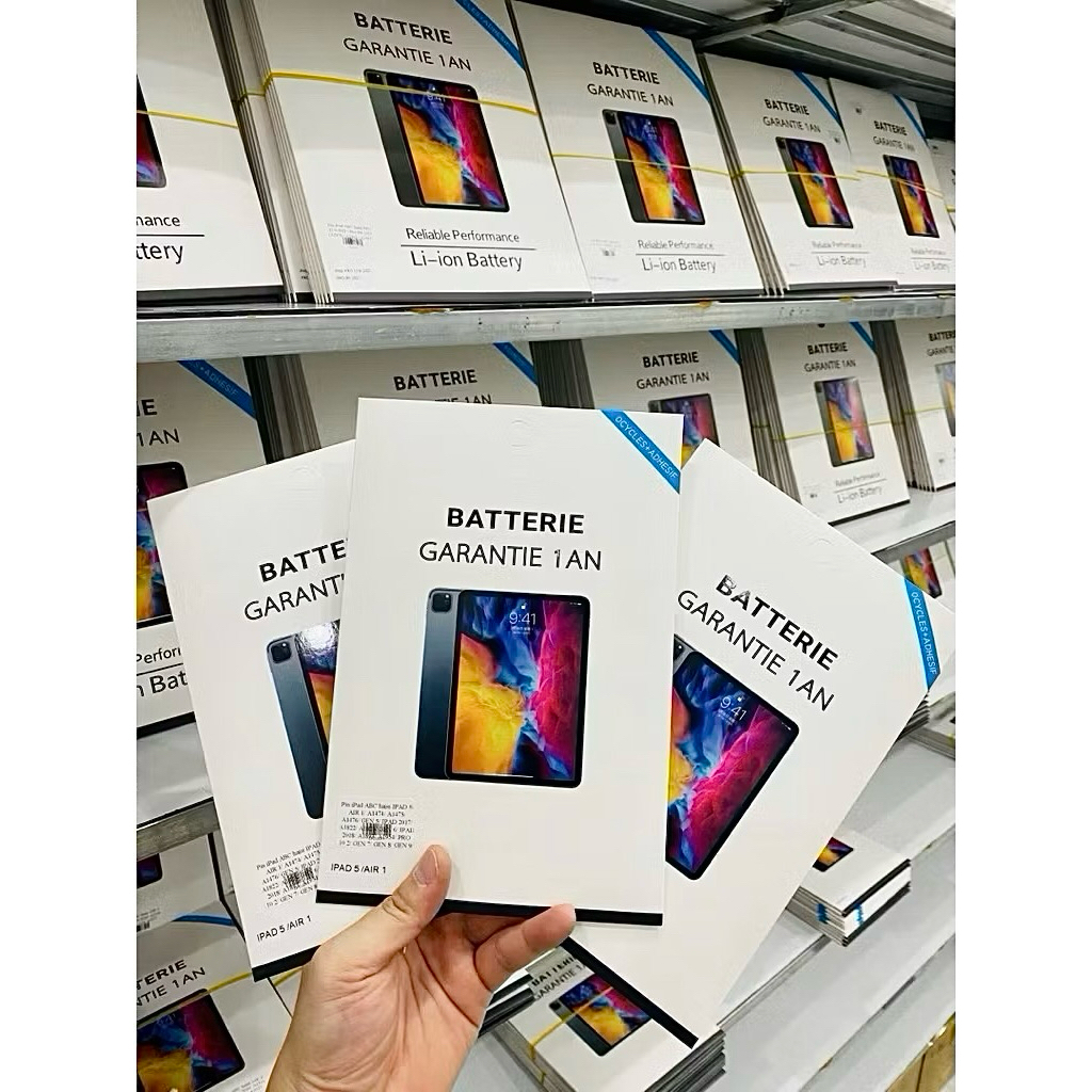 Pin Cho Máy iPad Air Gen 5 / iPad 5 / iPad Gen 6-7-8 / iPad 6 / iPad Air 2 – Pin Zin Dung Lượng Cao