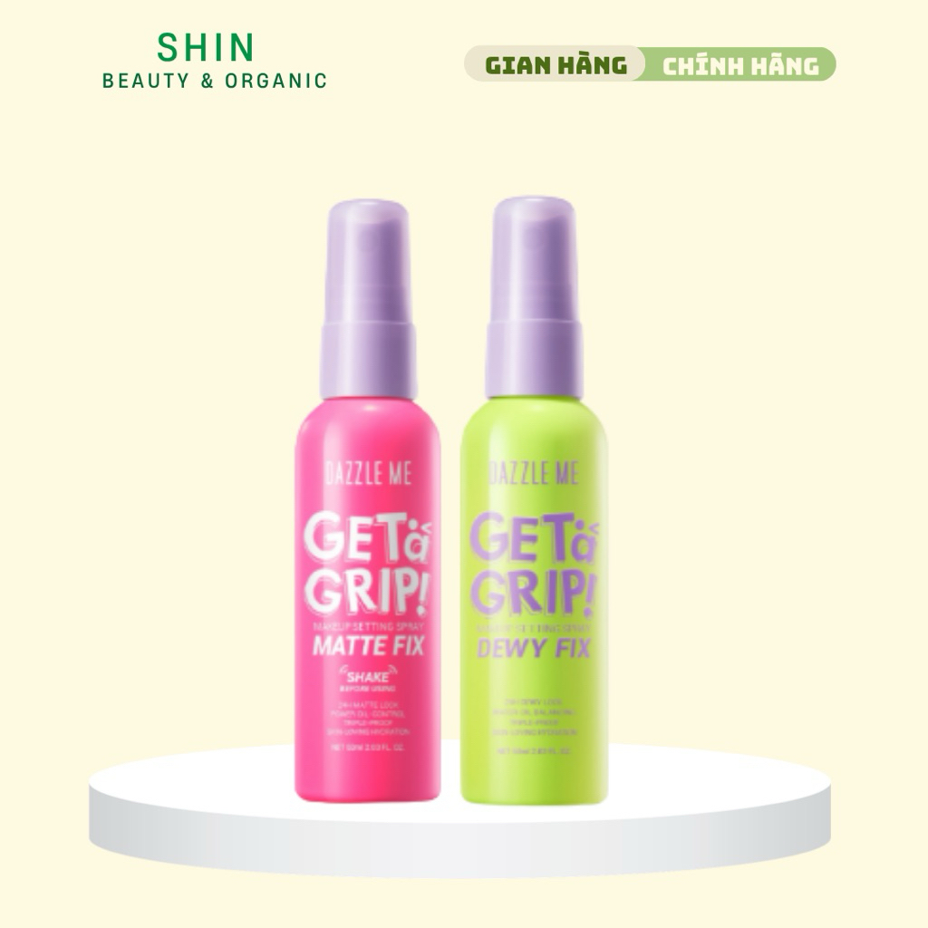 Dazzle Me Xịt Khóa Nền Make Up Setting Spray 60ml