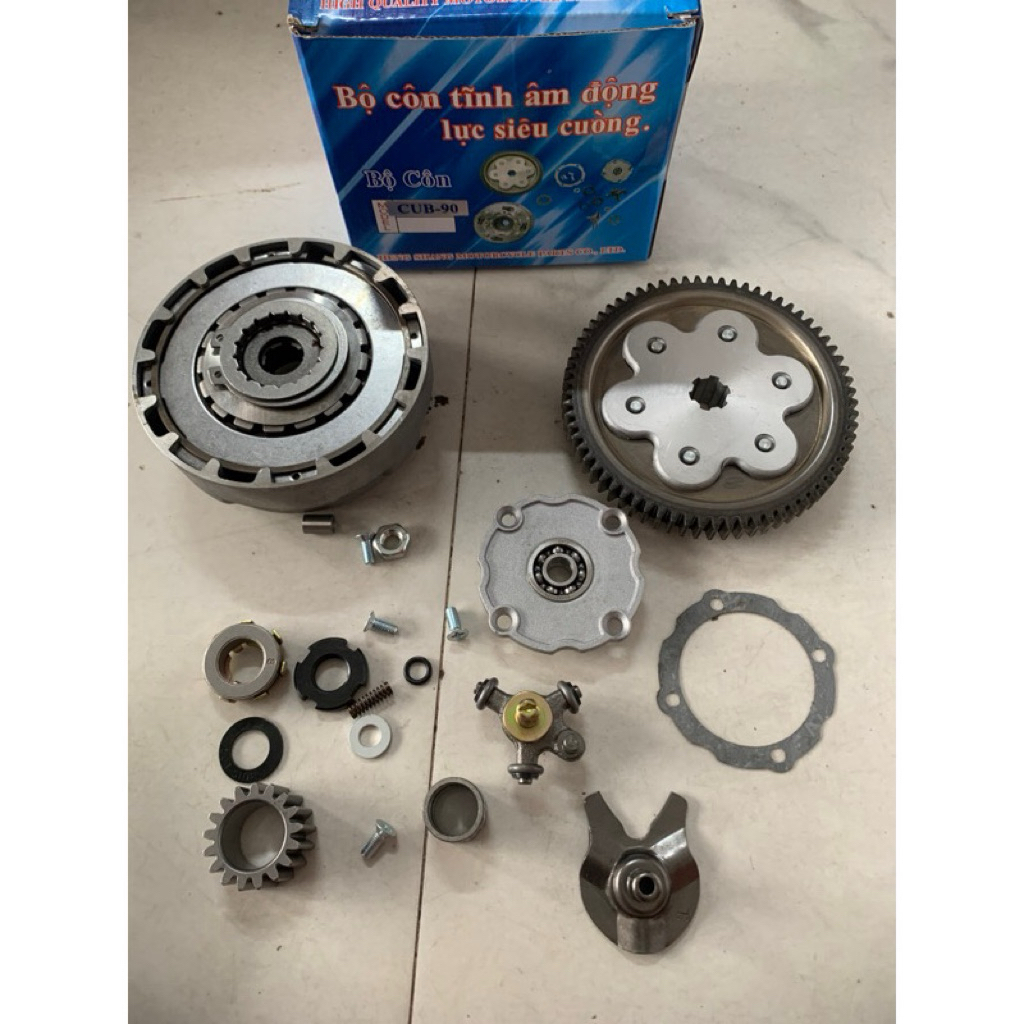 Bộ nồi ( côn) Nồi 7 búa CUB ,SUPER CUB, SYM 50cc , KYMKO KPIPE chính hãng PAG