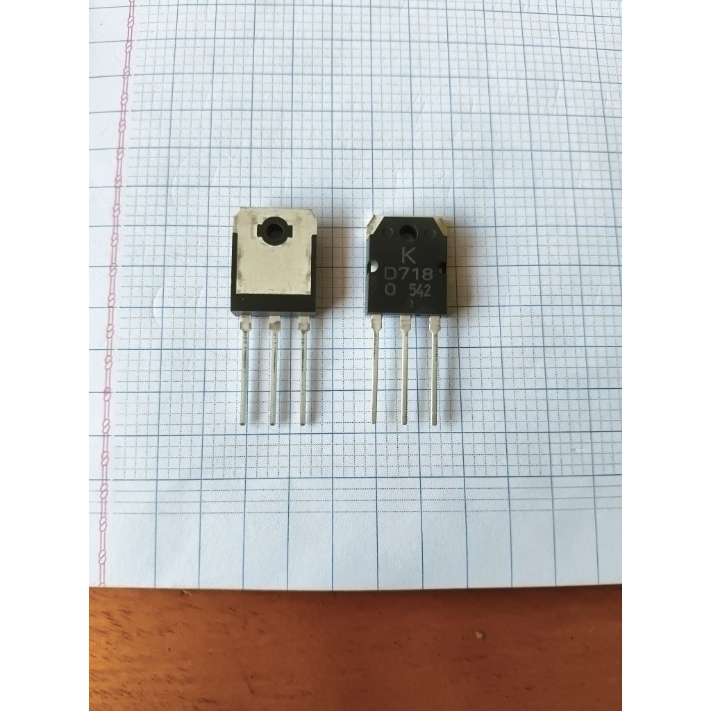Combo 100 Transistor D718 (2SD718) Mới – Linh Kiện Công Suất.