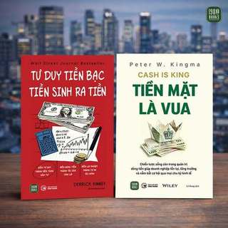 Combo 2 cuốn: Tiền Mặt Là Vua + Tư Duy Tiền Bạc, Tiền Sinh Ra Tiền - Hiệu Sách 1980