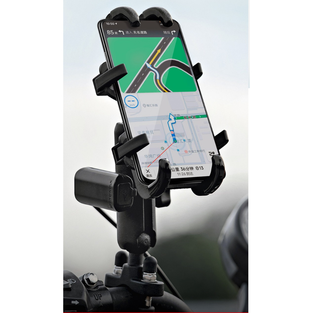Giá Đỡ Điện Thoại Motowolf MDL2830- Kẹp điện thoại Motowolf MDL2830-