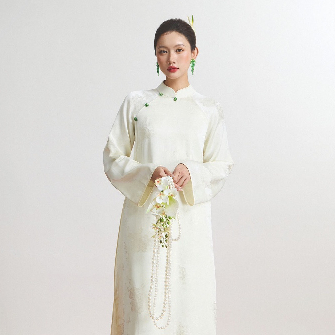 Áo Dài Tố Vân - EDINI - A1720