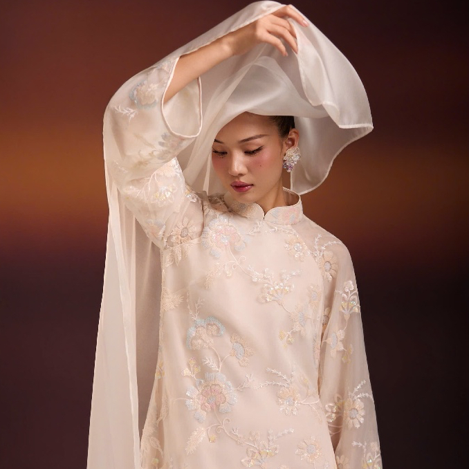 Áo Dài Vân Khuê - EDINI - A1728