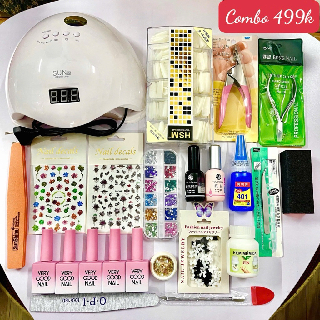 Combo nail , bộ đồ dùng làm nail cá nhân