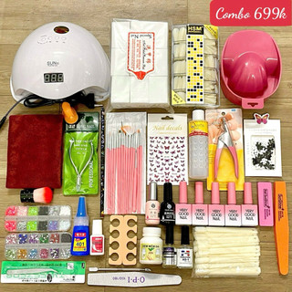 Combo nail , bộ đồ dùng làm nail cá nhân