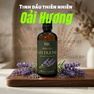 Tinh Dầu Oải Hương Nguyên Chất NK – Lavender Xông Phòng, Thơm Dịu, Khuếch Tán 50ml 100ml