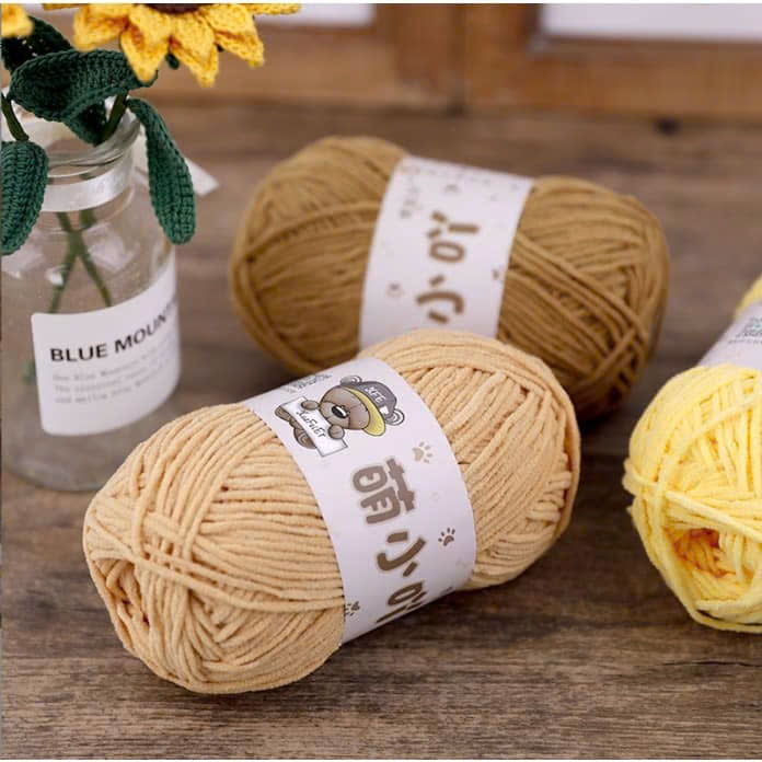 Len Nhung gấu Mengmeng cao cấp nội địa trung - Lalahome Craft