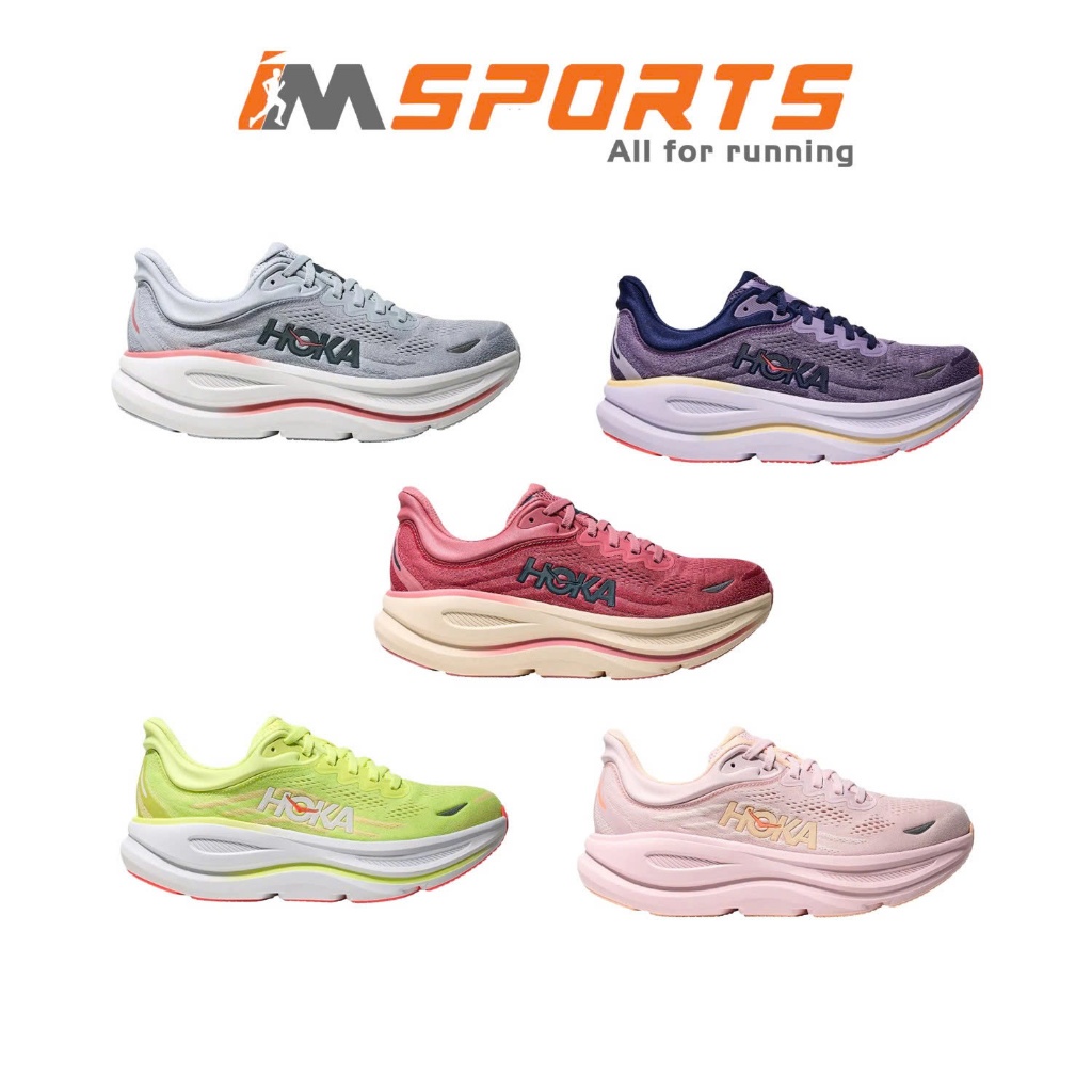 [Màu Mới] Bondi 9 Wide | Giày Chạy Bộ Nữ Hoka Bondi 9 Wide màu mới chính hãng - IMSports