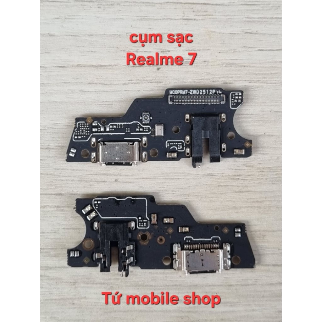 Cụm sạc Realme 7 4G (không xài cho bản 5G) (hàng linh kiện)