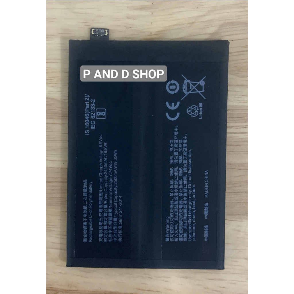 Pin Thay thế OnePlus 10R 5G OnePlus Ace OnePlus Ace 2V BLP925