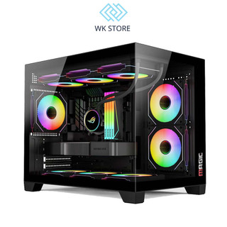 VỎ CASE MAGIC GM-06 M-ATX BLACK (No Fan) Mới, BH 12T