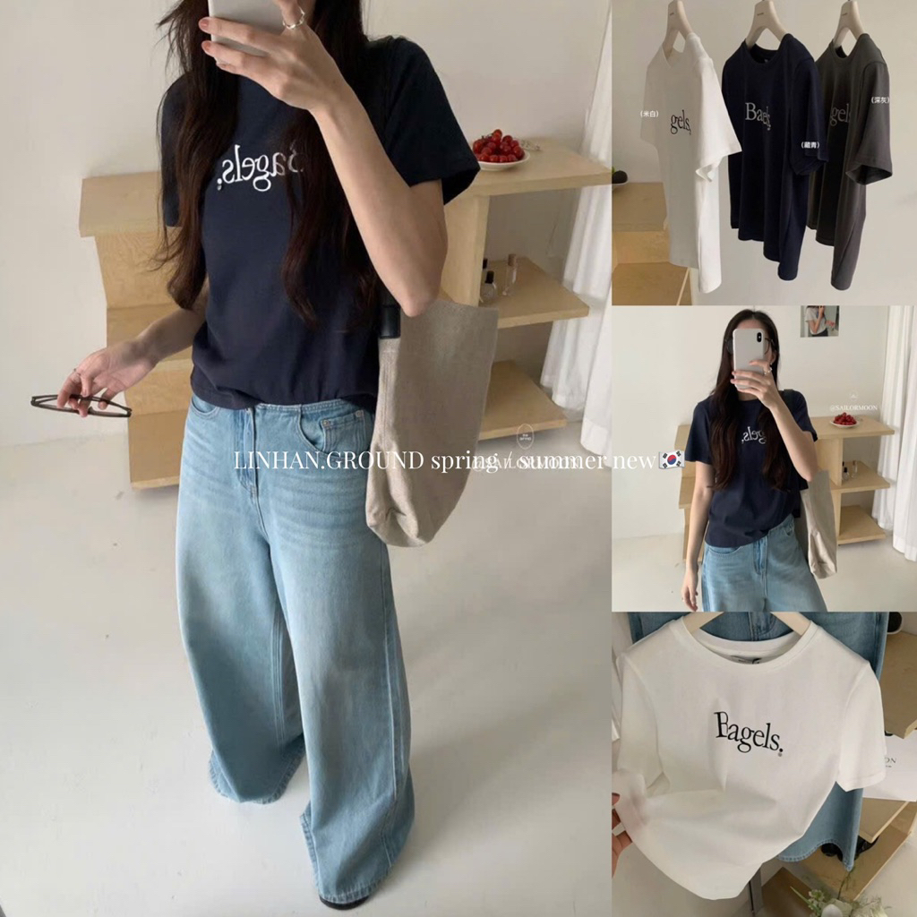 /𝙇𝙞𝙣𝙝𝙖𝙣𝙤𝙛𝙛𝙞𝙘𝙞𝙖𝙡/ ÁO PULL BAGELS ME STUDIO 6606🇰🇷
