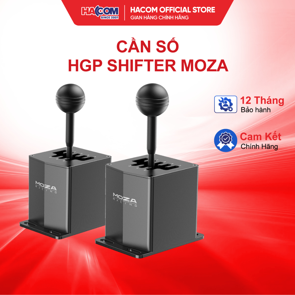 Hộp số gaming Moza HGP Shifter - Bảo Hành 12 Tháng HACOM PC