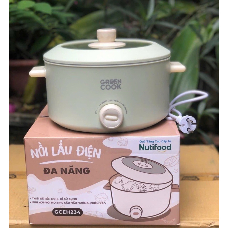 Nồi lẩu điện Green Cook