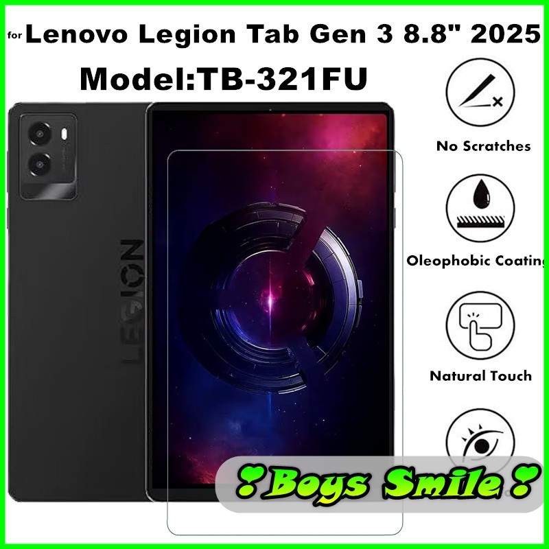 Kính cường lực chống xước màn Dành Cho Lenovo Legion Tab Gen 3 Gen3 8.8 Inch 2025 TB-321FU