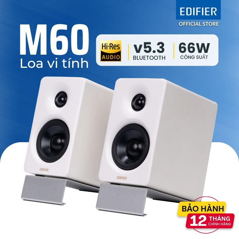 Loa Máy Tính Bluetooth Edifier M60 66W,Nghe Nhạc Hay,Thiết Kế Hiện Đại,Chính Hãng-Bảo Hành 12 Tháng