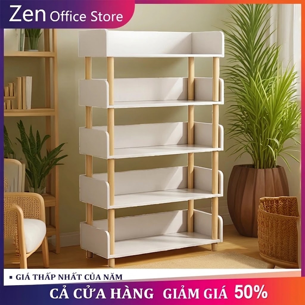 ZEN Kệ để đồ decor đa năng 6/5/4/3 tầng giúp bạn cất gọn đồ đạc tiết kiệm không gian