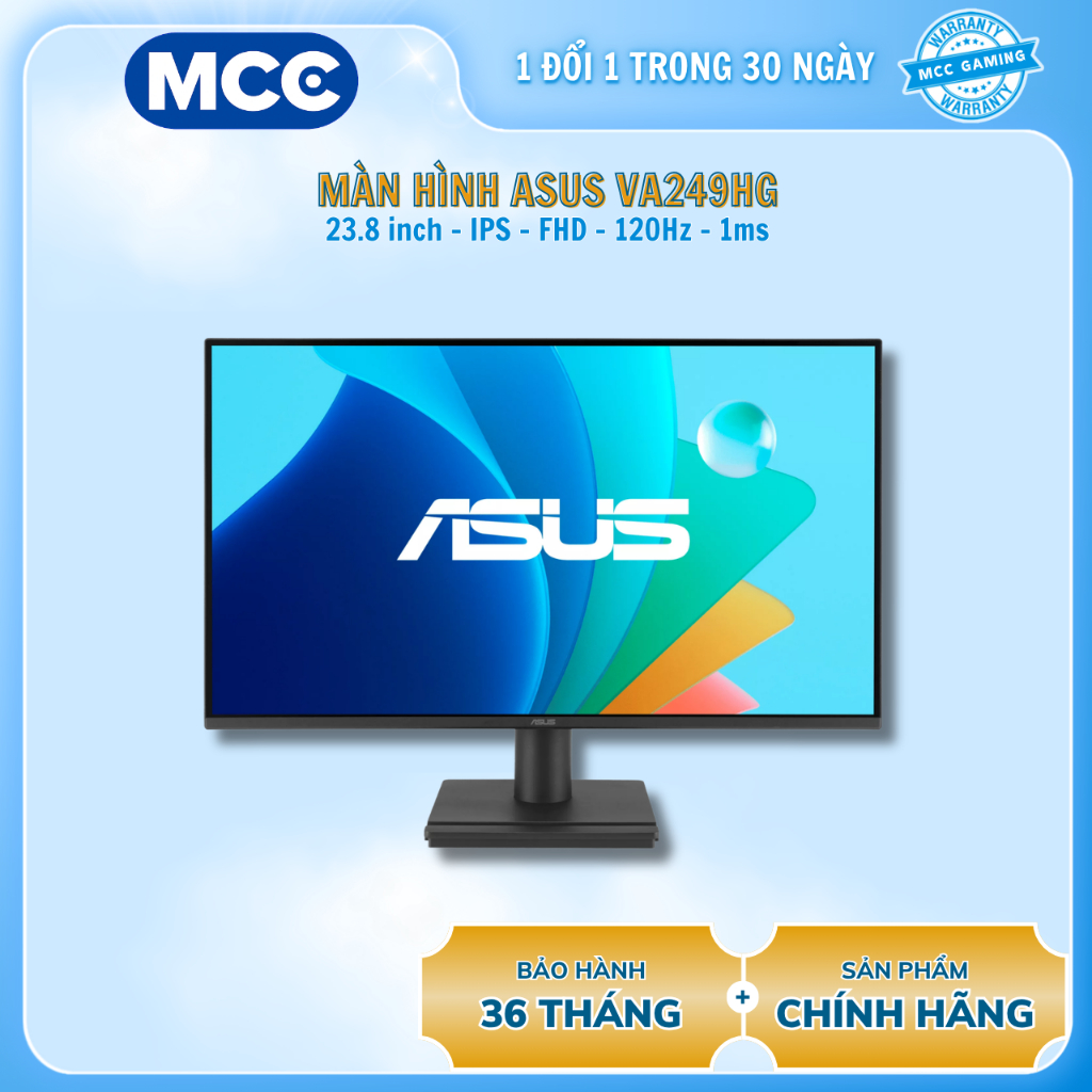 Màn Hình ASUS VA249HG (23.8 inch - IPS - FHD - 120Hz - 1ms MPRT )