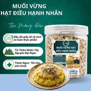 Muối Vừng Hạt Điều Hạnh Nhân The MĐ Mix 6 Loại Hạt Cao Cấp Hạt Điều Hạnh Nhân Bí Xanh Mè Đen Đặc Sản