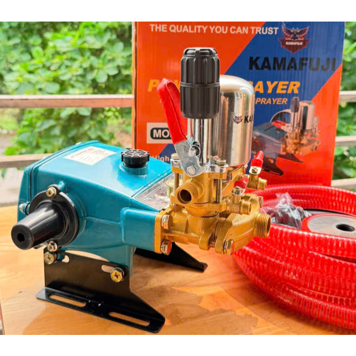 [Ty Sứ] Đầu bơm máy rửa xe Piston sứ áp lực cao 2.9HP KAMAFUJ