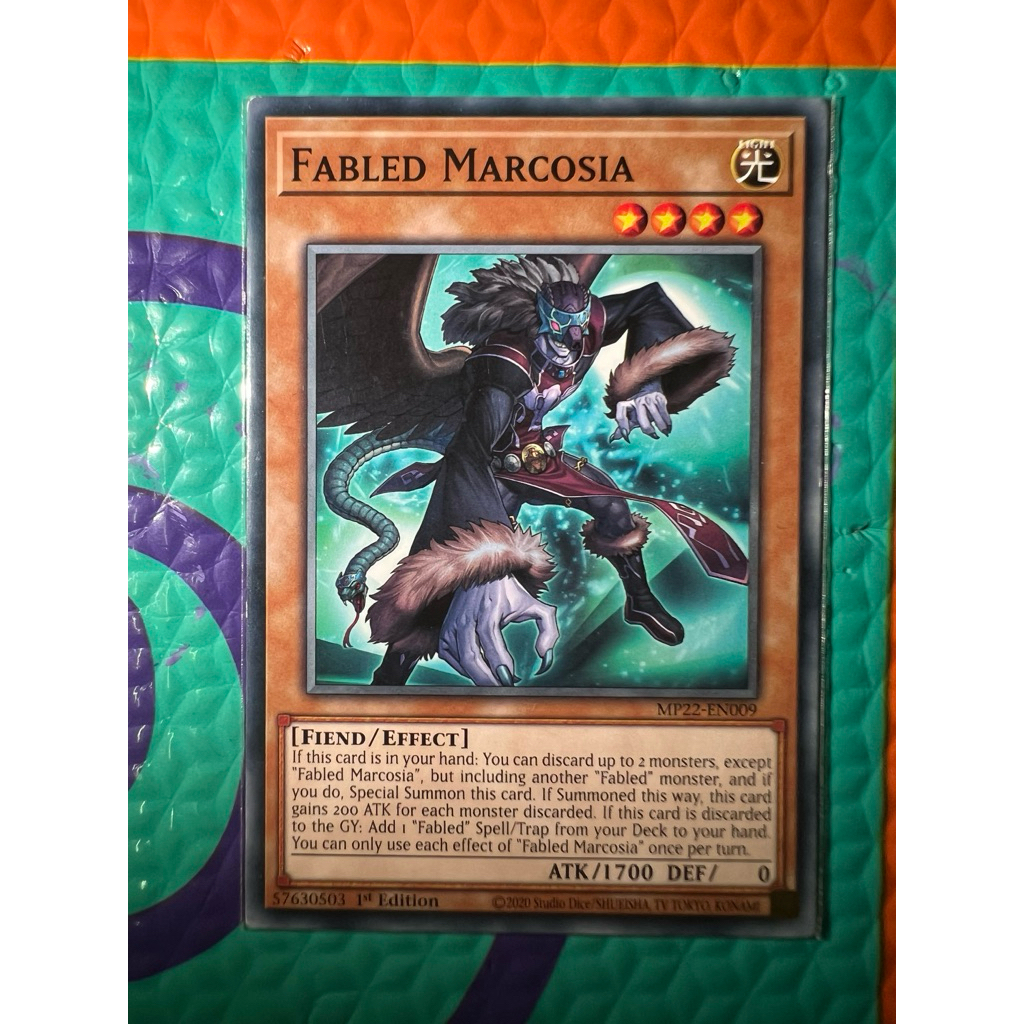 Thẻ bài Fabled marcosia
