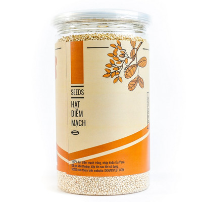 Hạt Diêm Mạch DK Harvest - Nhập Khẩu Peru | Giàu Protein Hoàn Chỉnh, Chất Xơ, Tốt Cho Hệ Tiêu Hóa