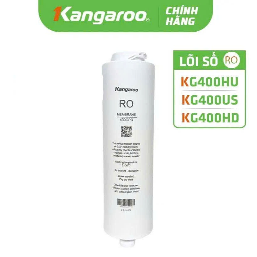 Lõi Lọc RO Kangaroo KG400HU, KG400US, KG400HD - Hàng chính hãng