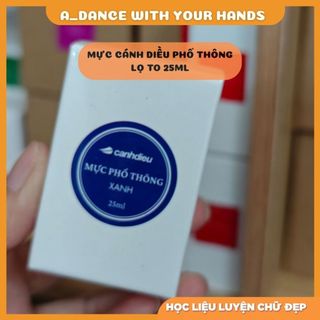 Mực Cánh Diều phổ thông lọ to 25ML - MỰC BÚT MÁY LUYÊN CHỮ ĐẸP