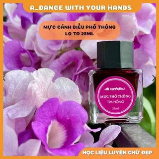Mực Cánh Diều phổ thông lọ to 25ML - MỰC BÚT MÁY LUYÊN CHỮ ĐẸP