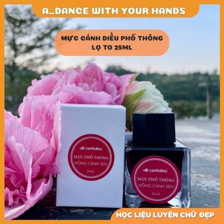 Mực Cánh Diều phổ thông lọ to 25ML - MỰC BÚT MÁY LUYÊN CHỮ ĐẸP