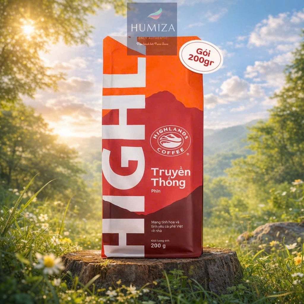 Cà Phê Highlands coffee truyền thống 200g - hàng chính hãng Highlands coffee