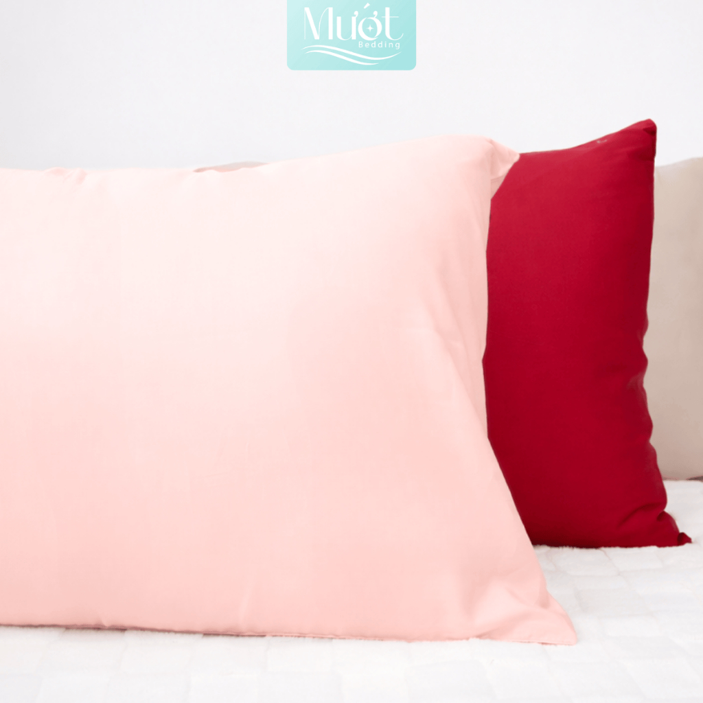 Vỏ gối Lụa Tencel 60s trơn màu 50x70 45x65 40x60 35x50cm Mướt Bedding áo gối 100% Tencel đầy đủ size | BigBuy360 - bigbuy360.vn
