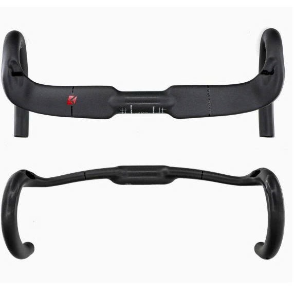 Ghi đông xe đạp đua road bike Kocevlo  làm bằng sợi carbon khí động học aero handlebar 380mm