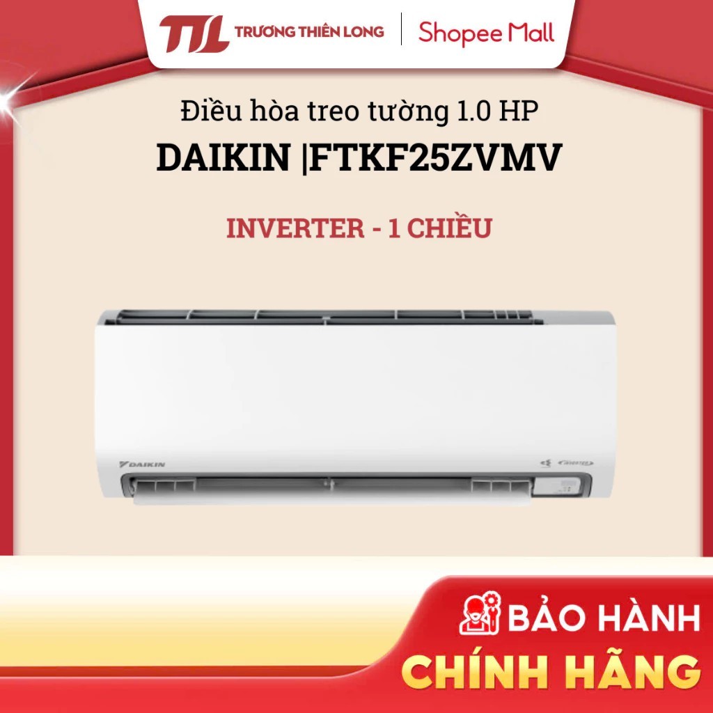 [Shopee - Lắp đặt 0Đ HN HCM] - FTKF25ZVMV | FTKF35ZVMV | FTKF50ZVMV  Máy Lạnh | Điều Hoà Inverter Da