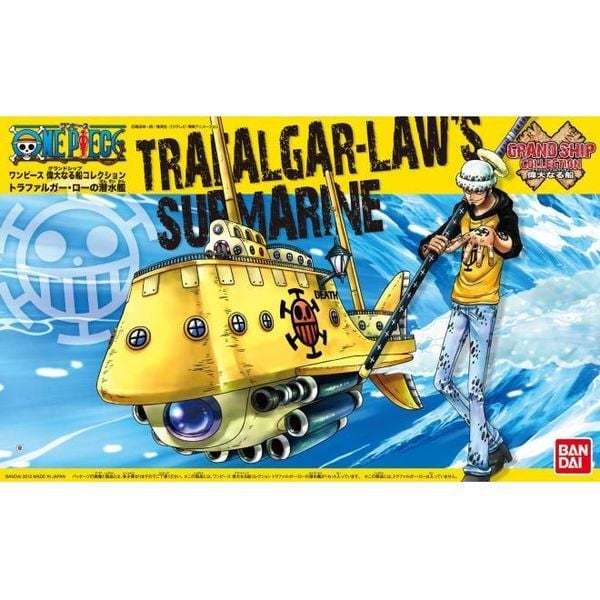 Mô hình lắp ráp One Piece -BANDAI - GRAND SHIP COLLECTION TRAFALGAR LAW'S SUBMARINE
