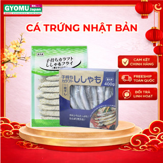 (HÀNG ĐÔNG) Cá trứng một nắng 400g/ Cá trứng tẩm bột chiên 500g - GYOMU JAPAN