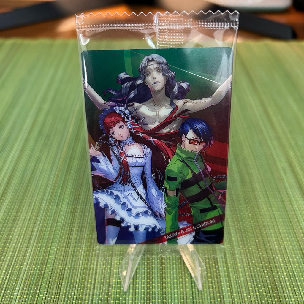 Thẻ metal wafer Persona 3