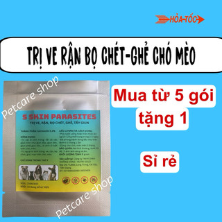 Combo 5 (tặng 1) Skin trộn cơm vị sữa cho chó mèo