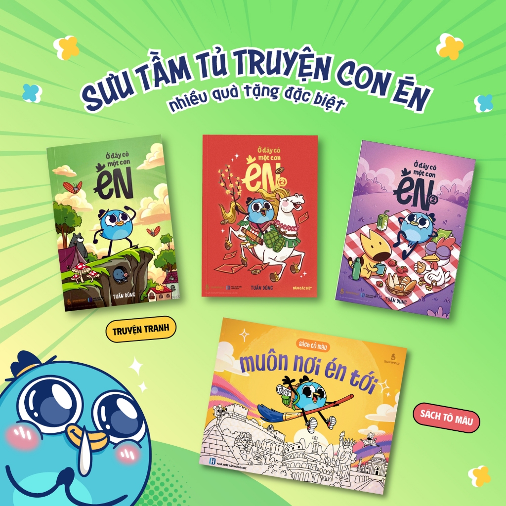 Combo truyện Én và Én tô màu