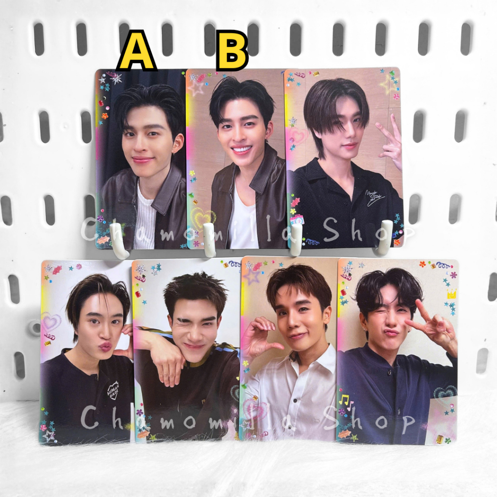 [OFFICIAL] CARD GMMTV SELFIE HEART SHOT GEMINIFOURTH PONDPHUWIN JOONGDUNK PERTHSANTA WILLIAMEST JIMM