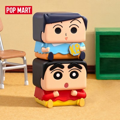 POP MART Crayon Shinchan POP CUBE-1 Series Figures - Whole Set