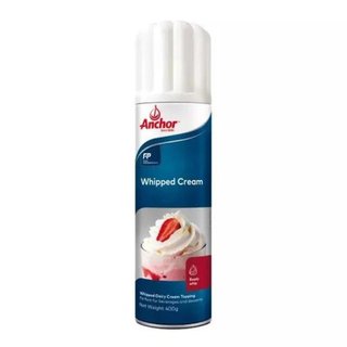 Kem sữa whipping cream Anchor dạng xịt chai 400g