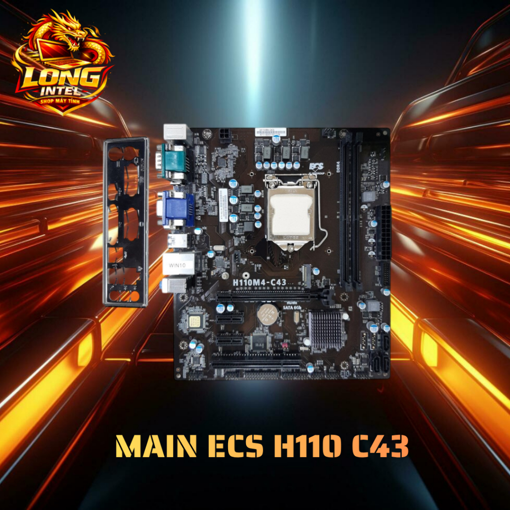 Main ECS C43 Hàng Hàn Full Cổng Mod Chạy Được 9100F 7W