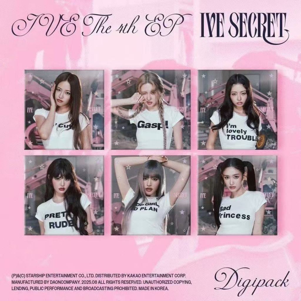 IVE returns to Mini Series 4 with a new and unopened secret single