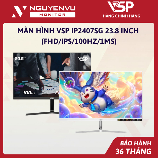 [Full Vat] Màn Hình VSP 2407SG 23.8 inch (FHD/IPS/100Hz/1ms) - Bảo Hành 3 Năm
