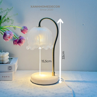 [ CÓ HẸN GIỜ]Đèn đốt nến thơm cho nến BBW, Yankee, Goose...