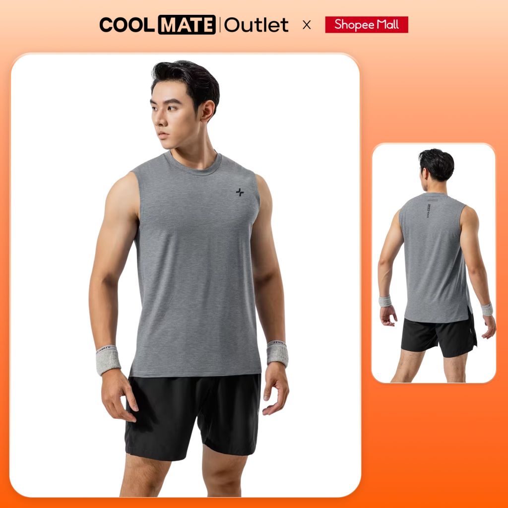 Áo sát nách thể thao tập gym Training Comfort ExDry - Thoáng Khí- Coolmate