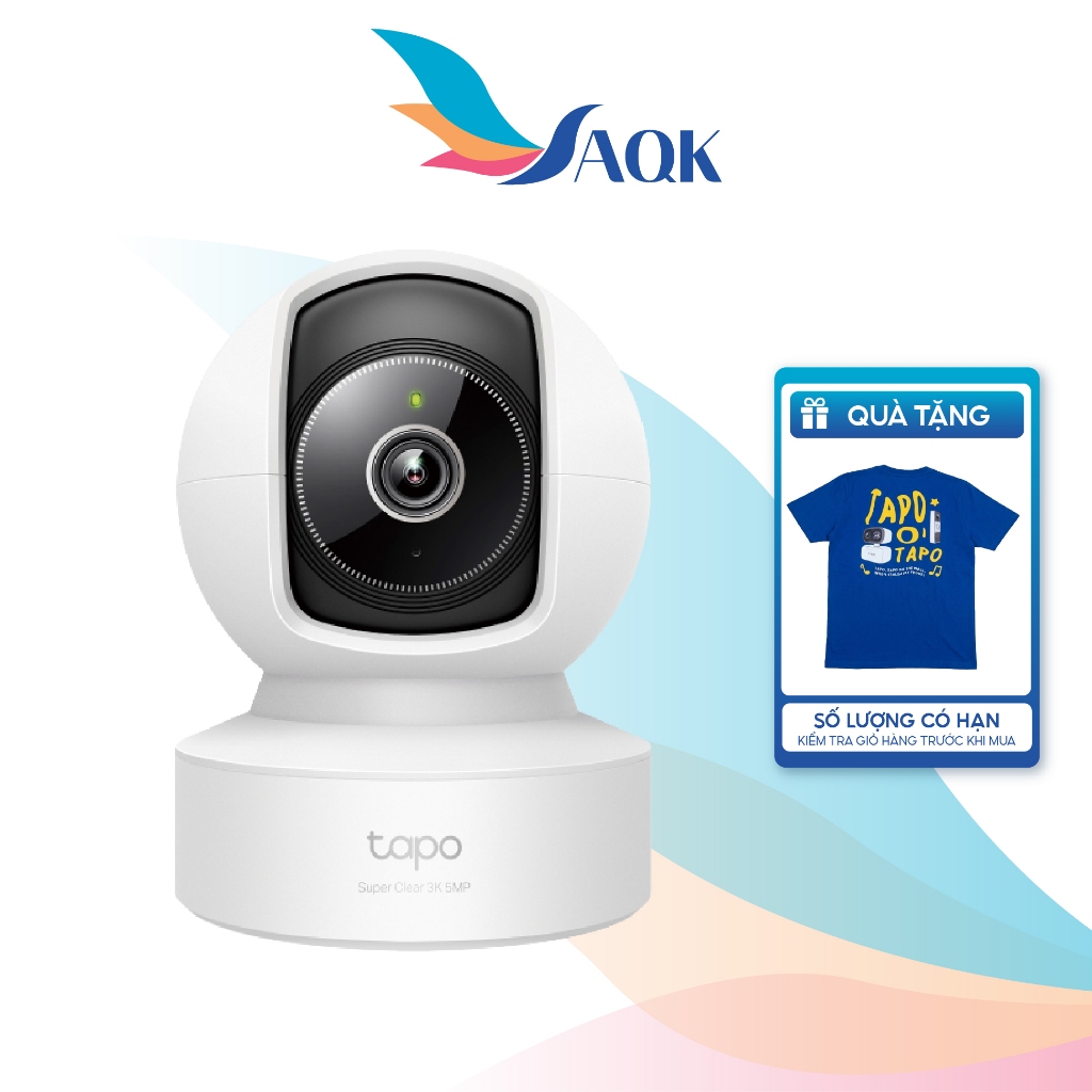 Camera trong nhà TP-Link Tapo Pan/Tilt Home Security Wifi 5MP 3K C232 - Hàng chính hãng