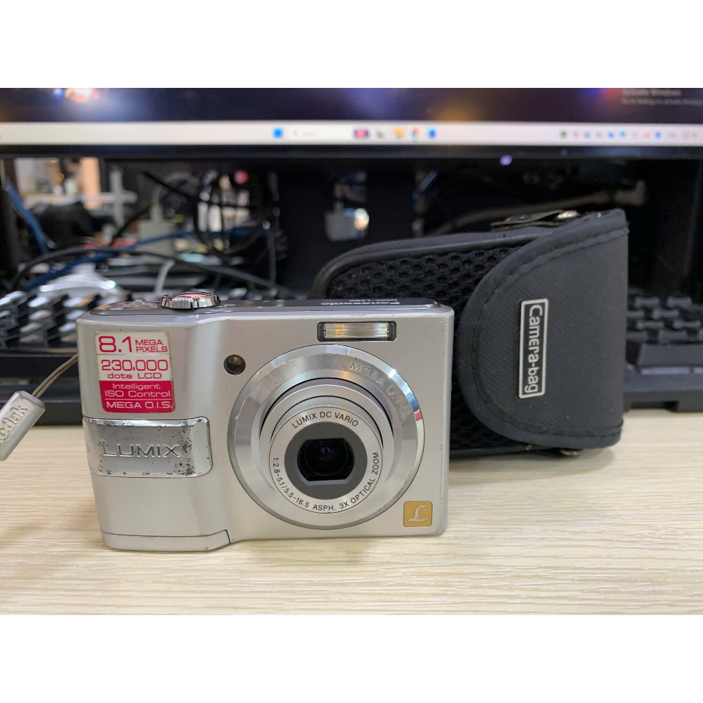 Lumix DMC-LS80 hàng USED - máy compact du lịch - máy ảnh digital - Lumix LS80